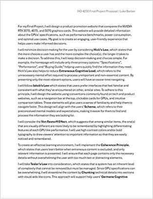 Proposal preview